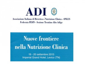 convegno Levico_frontiere nutrizione clinica 2013